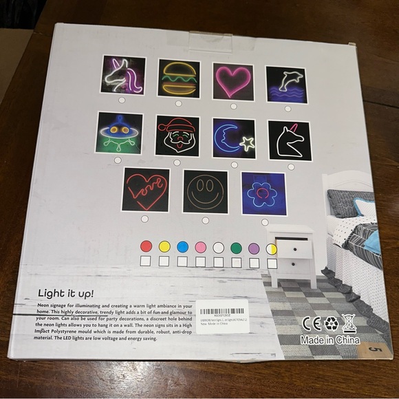 Good Vibes Only LED Neon Sign, Moon Wall Decor for Bedroom,Living Room - Picture 5 of 13